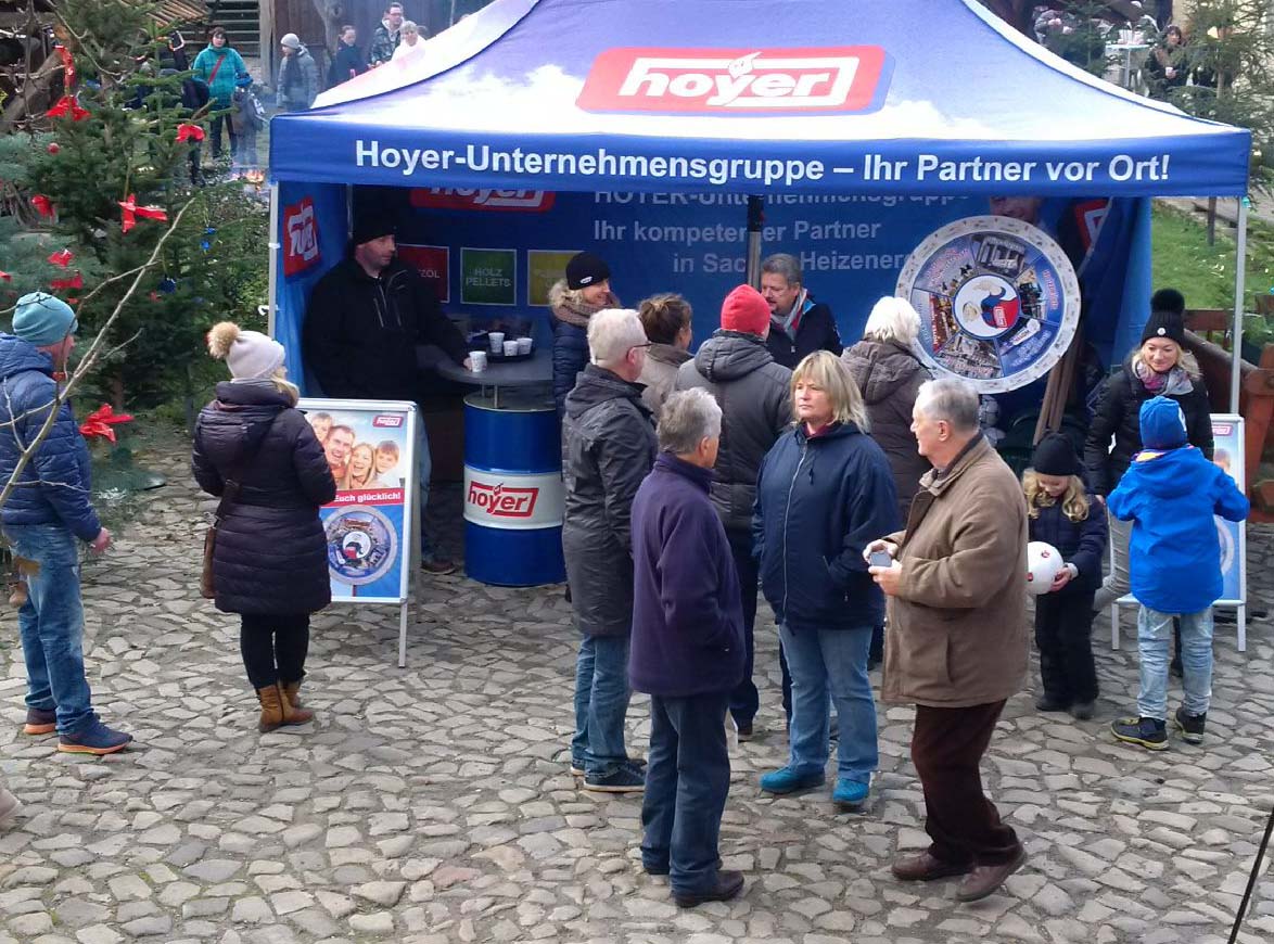 Hoyer präsentiert sich in Langenstein am Harz