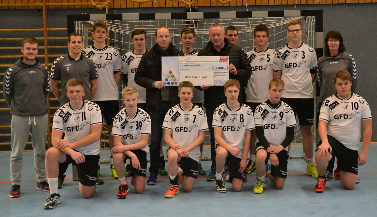 Hoyer unterstützt Handballspielgemeinschaft