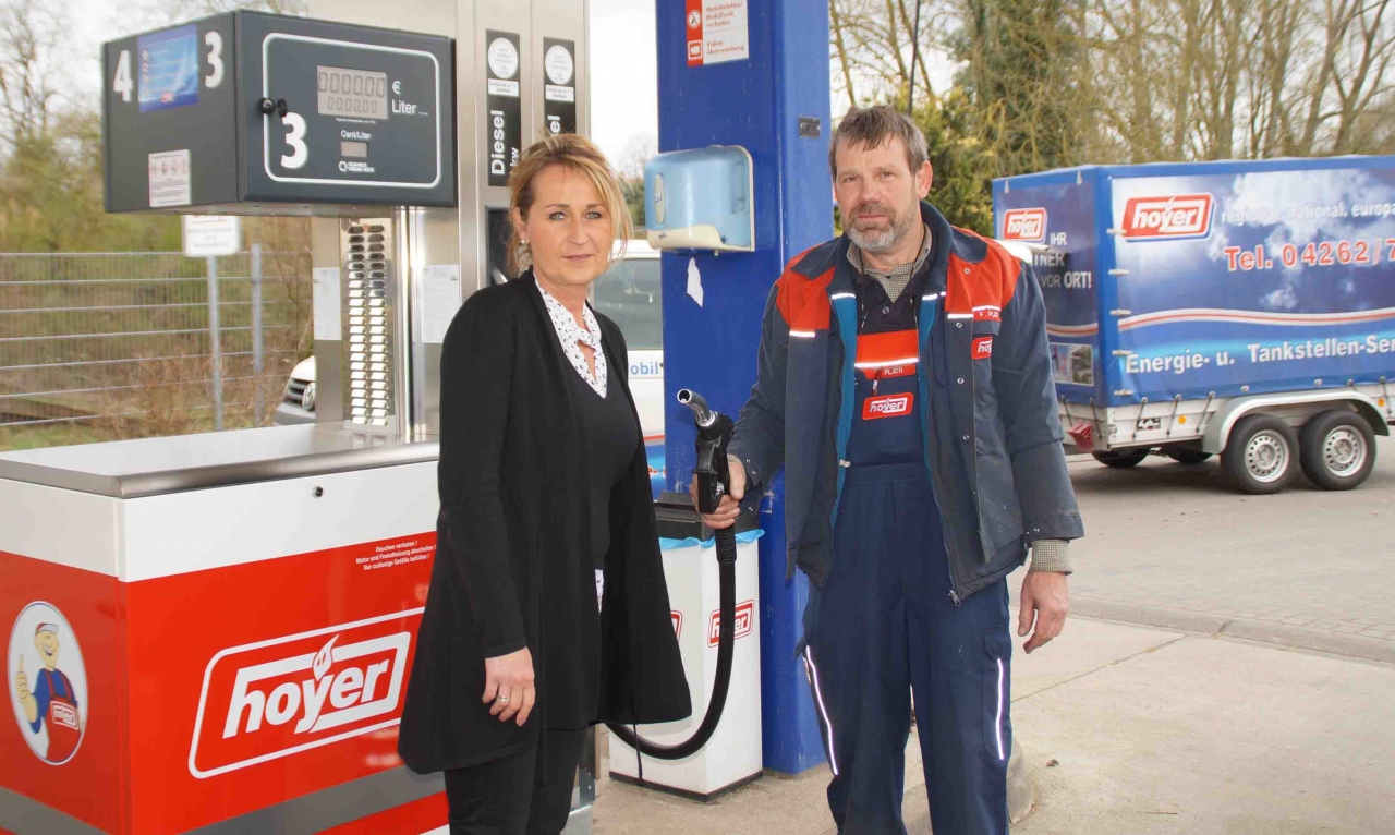 Hoyer modernisiert stetig seine Tankstellen