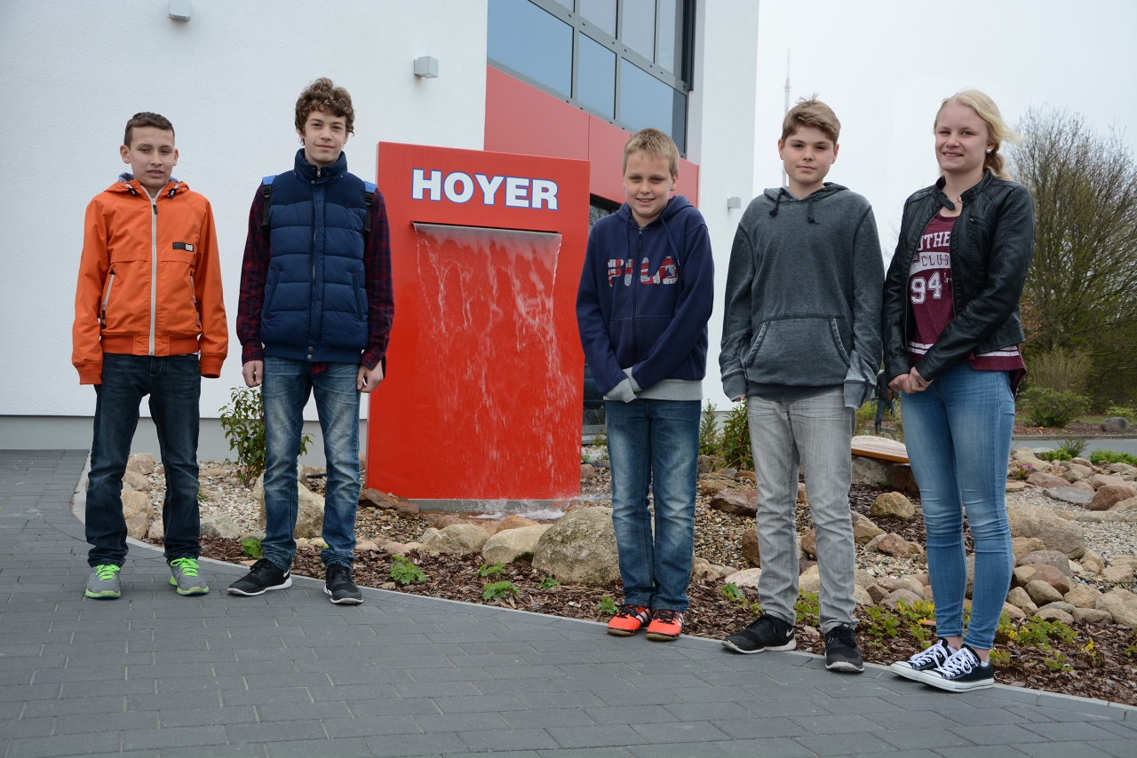 Heute schon morgen – so lautet das Firmenmotto der Hoyer-Unternehmensgruppe und so könnte man auch den kürzlich stattgefundenen Zukunftstag für Mädchen und Jungen in Niedersachsen